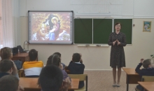 Святочная встреча с педагогами и учениками.