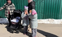 Божественная литургия, в которой приняли участие воспитанники воскресных школ Кимрского благочиния.