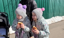 Божественная литургия, в которой приняли участие воспитанники воскресных школ Кимрского благочиния.