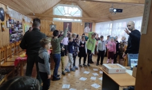 В воскресной школе Преображенского собора г. Кимры прошел детский праздник