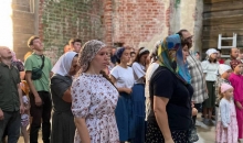 3 августа в церкви в честь Преображения Господня с. Лосево Кимрского района впервые за 90 лет была отслужена Божественная литургия.