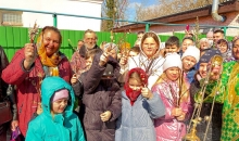 Божественная литургия, в которой приняли участие воспитанники воскресных школ Кимрского благочиния.